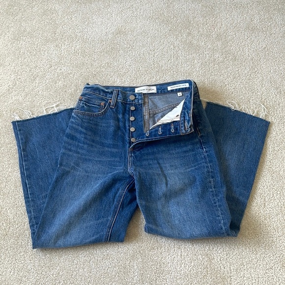 Denim Forum Denim - Denim forum joni high rise loose jeans - 25